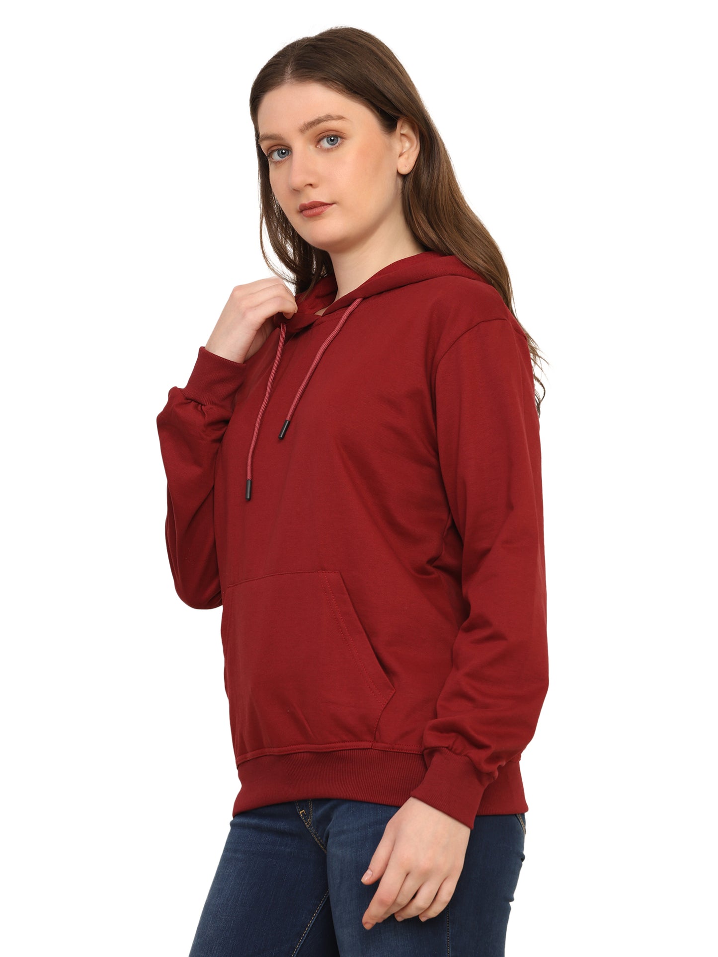 Foxie Hoodie's for Female | Maroon