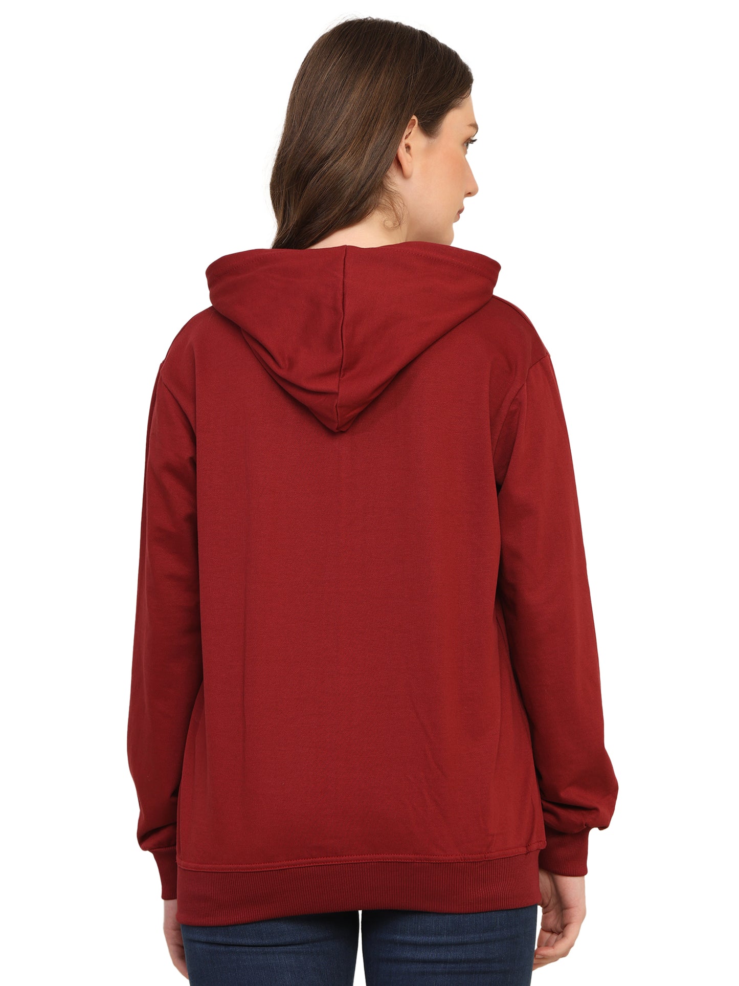 Foxie Hoodie's for Female | Maroon