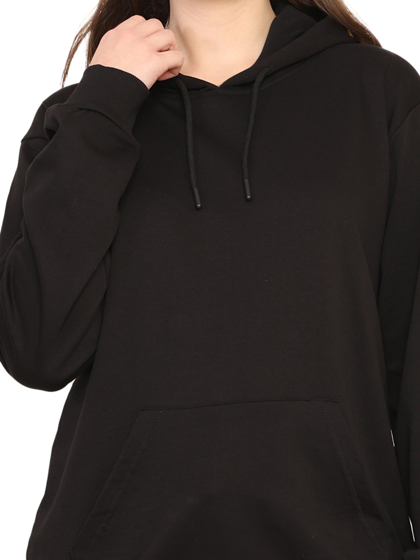 Foxie Hoodie's for Female | Black