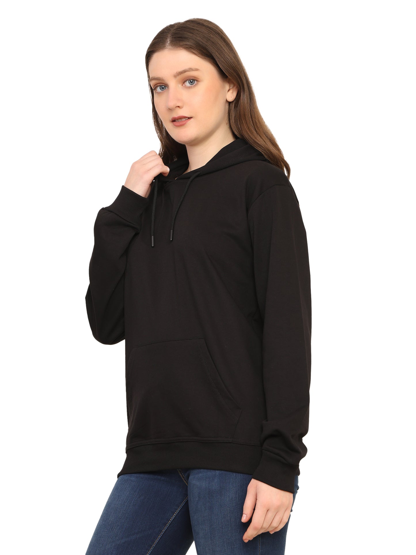 Foxie Hoodie's for Female | Black