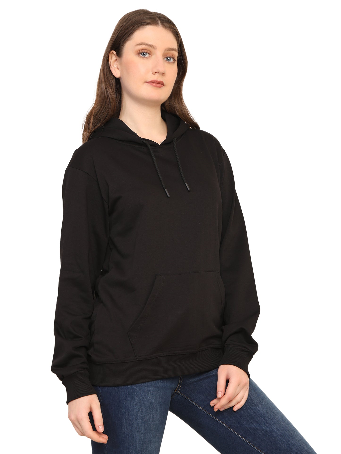 Foxie Hoodie's for Female | Black