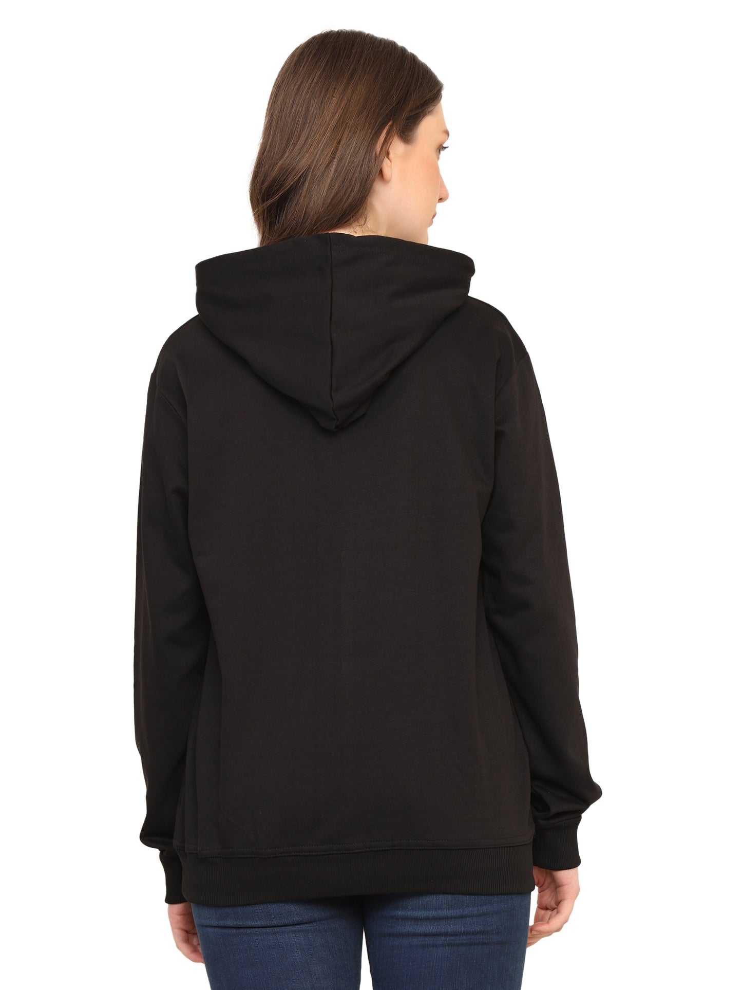 Foxie Hoodie's for Female | Black