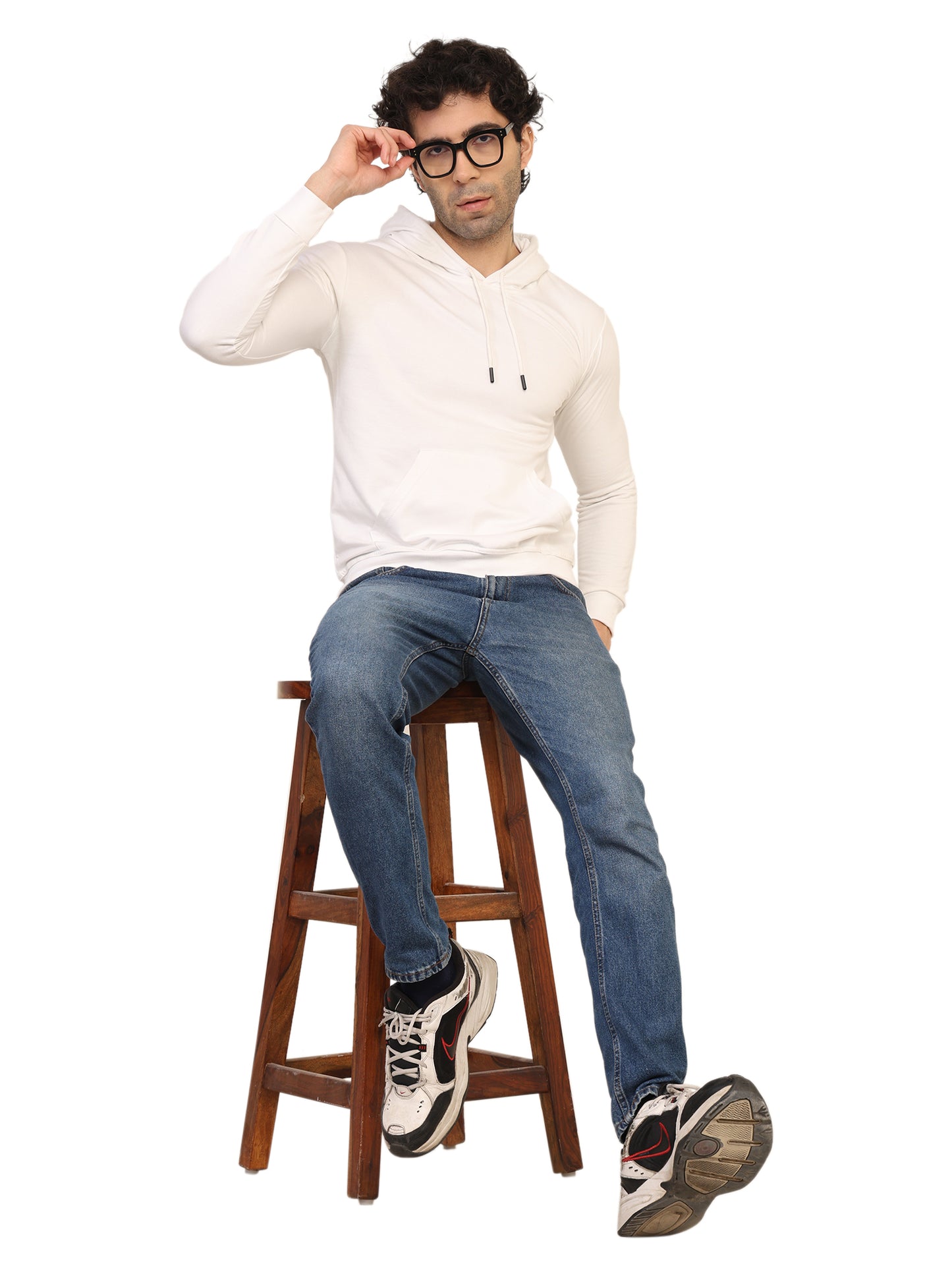 Foxie Hoodie's for Man | White