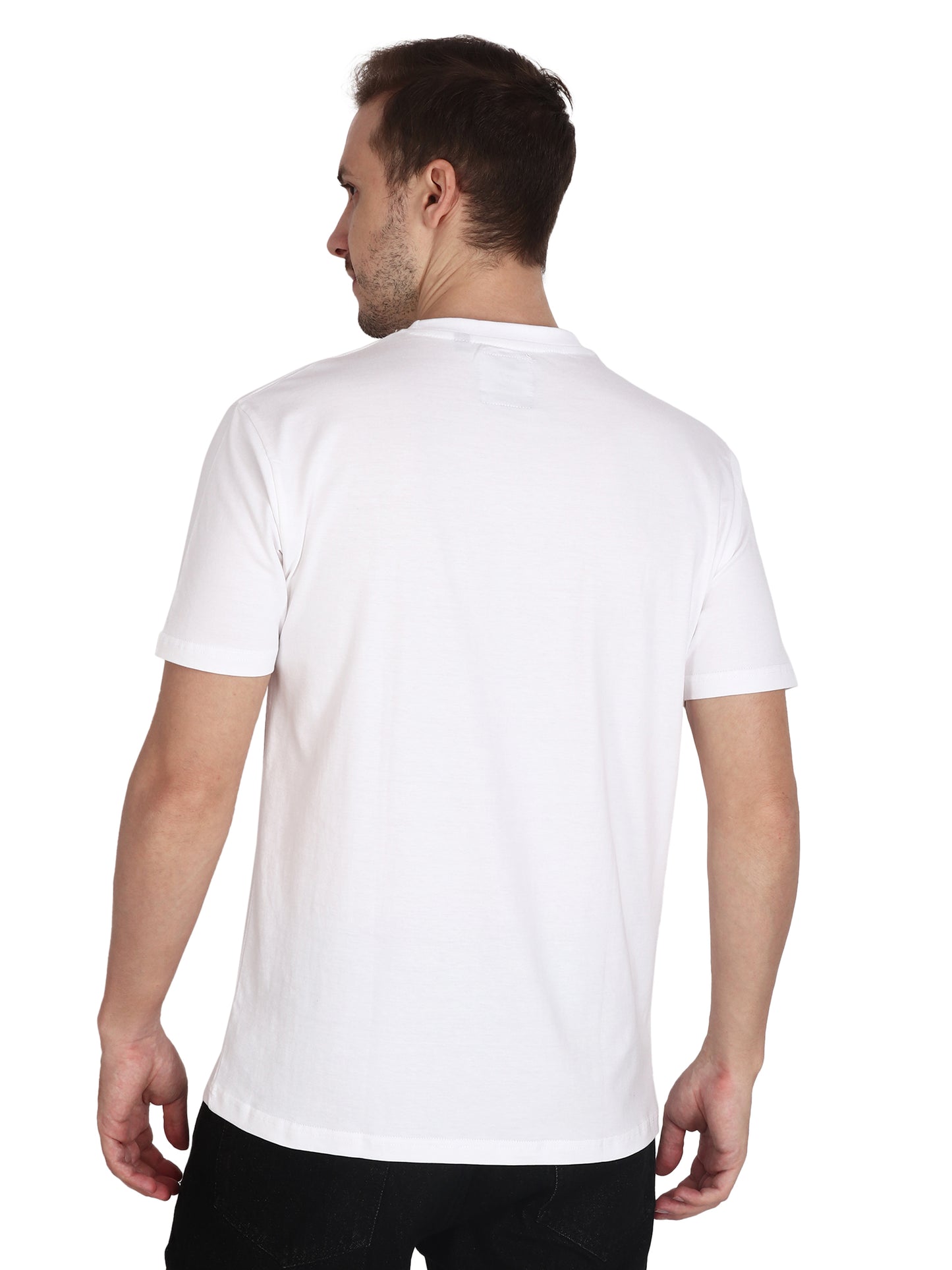 Foxie Classic Round Neck T-Shirt -White - Foxie