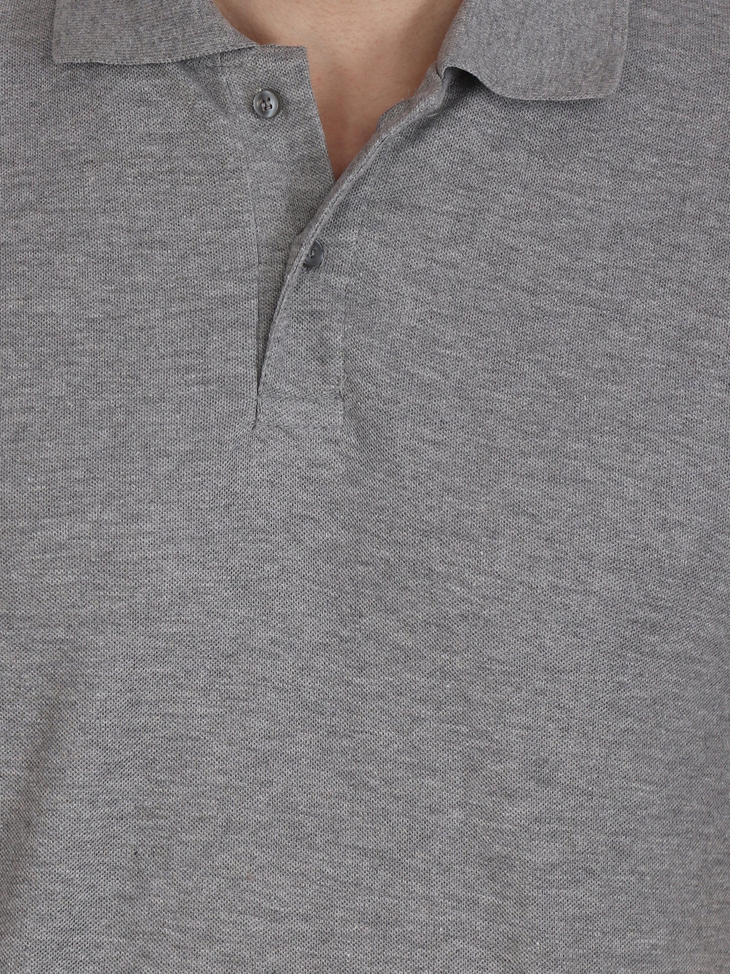 Foxie Polo T-Shirt -Grey - Foxie