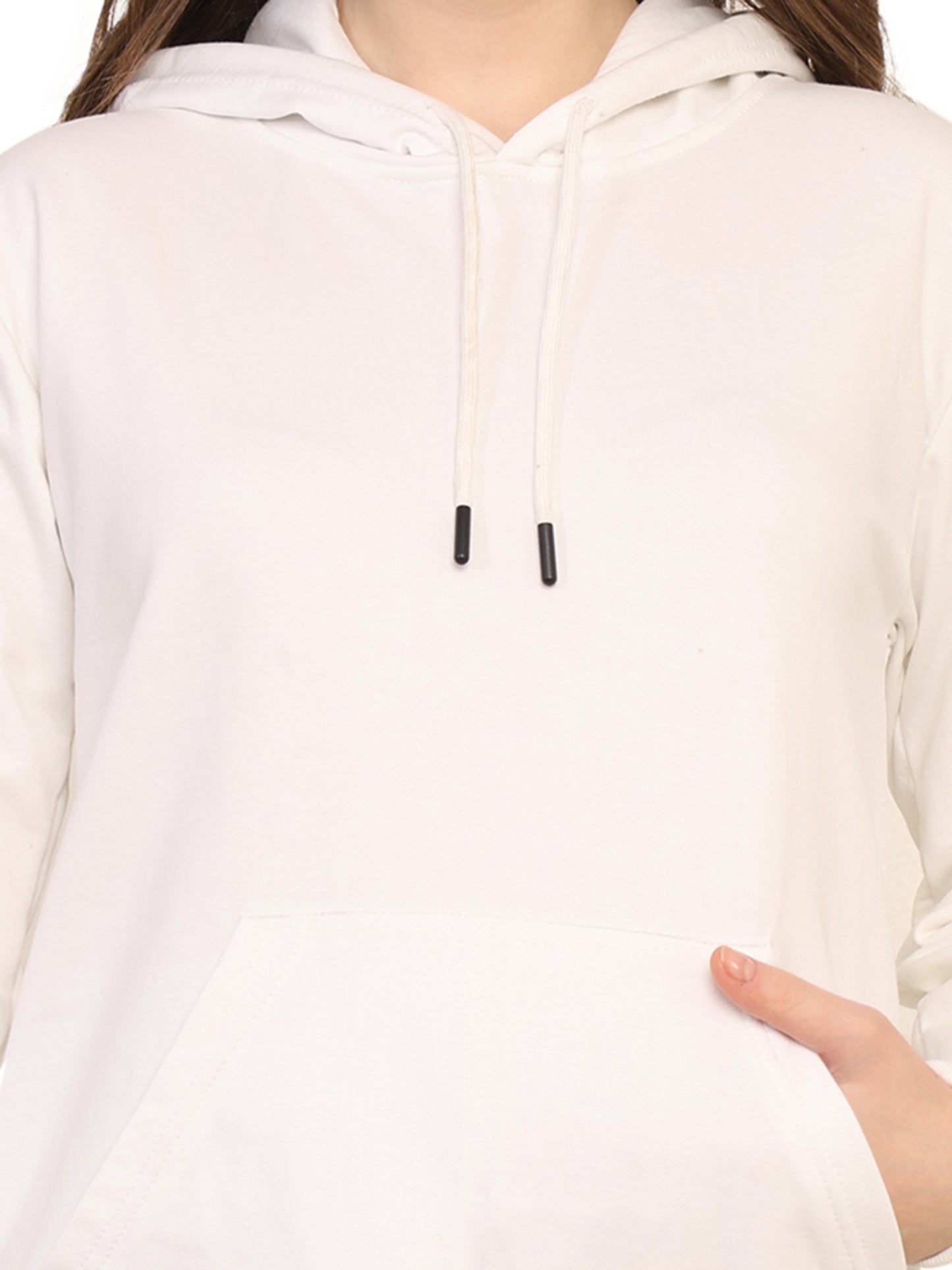 Foxie Hoodie's for Female | White
