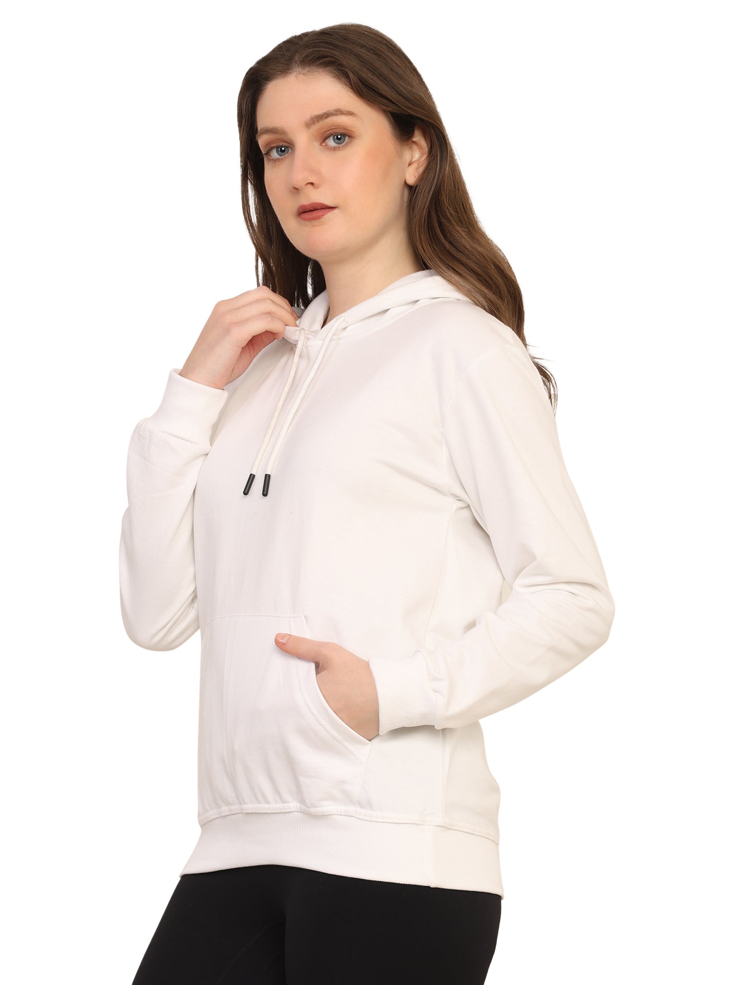 Foxie Hoodie's for Female | White
