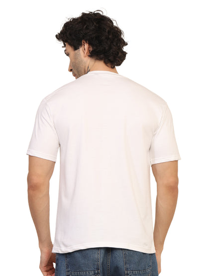 Foxie Original Printed Oversized T-Shirt | White