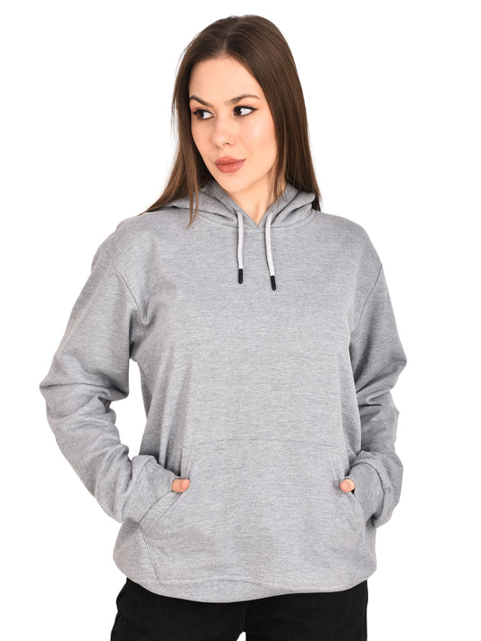 Foxie Hoodie - Female- Grey - Foxie