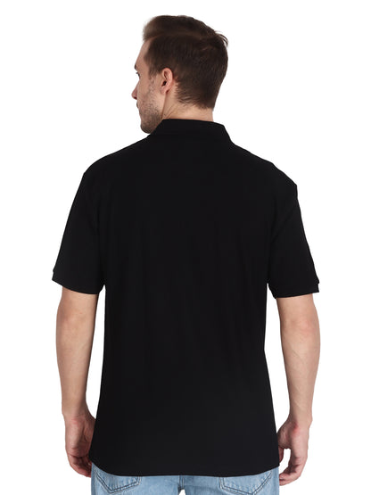 Foxie  Polo T-Shirt -Black - Foxie