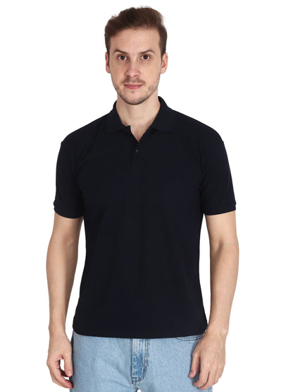 Foxie Polo T-Shirt -Navy - Foxie