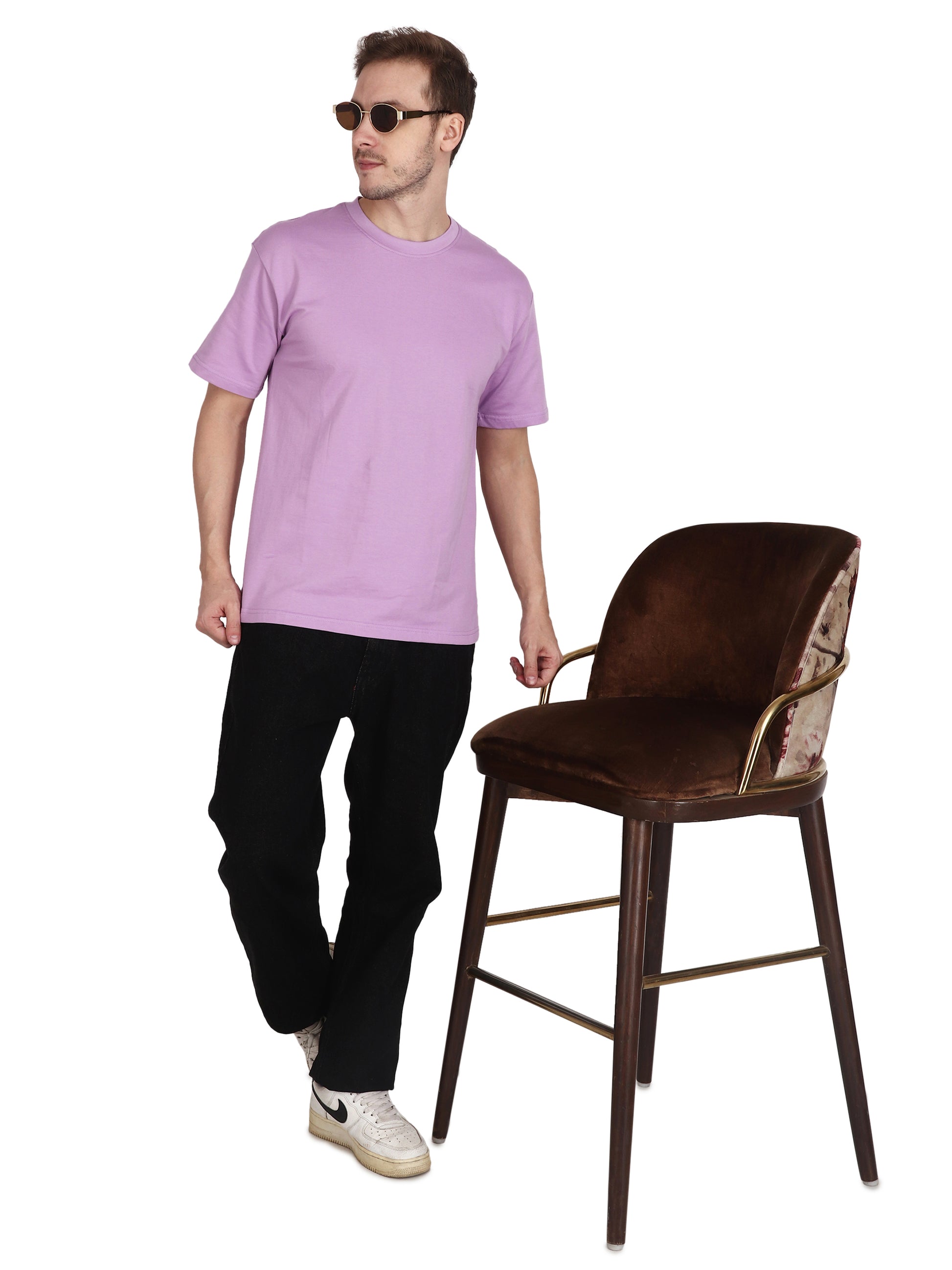 Foxie Oversize T-Shirt -Levender - Foxie