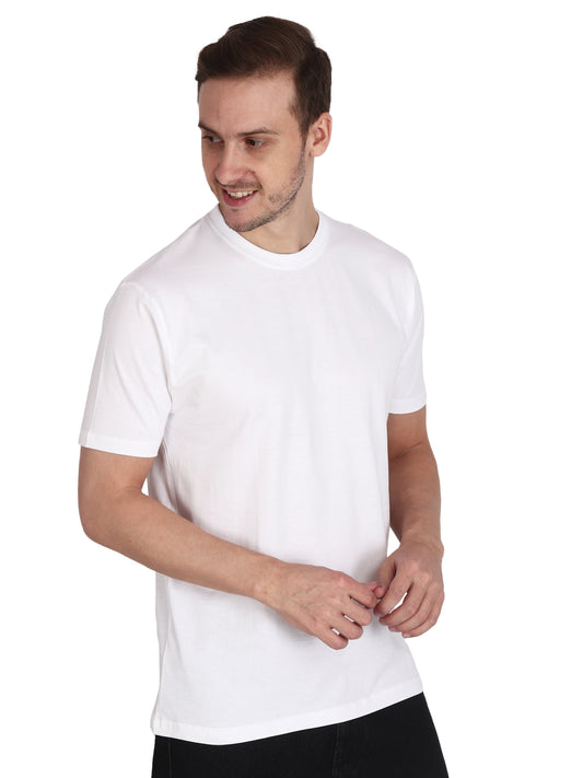 Foxie Classic Round Neck T-Shirt -White - Foxie