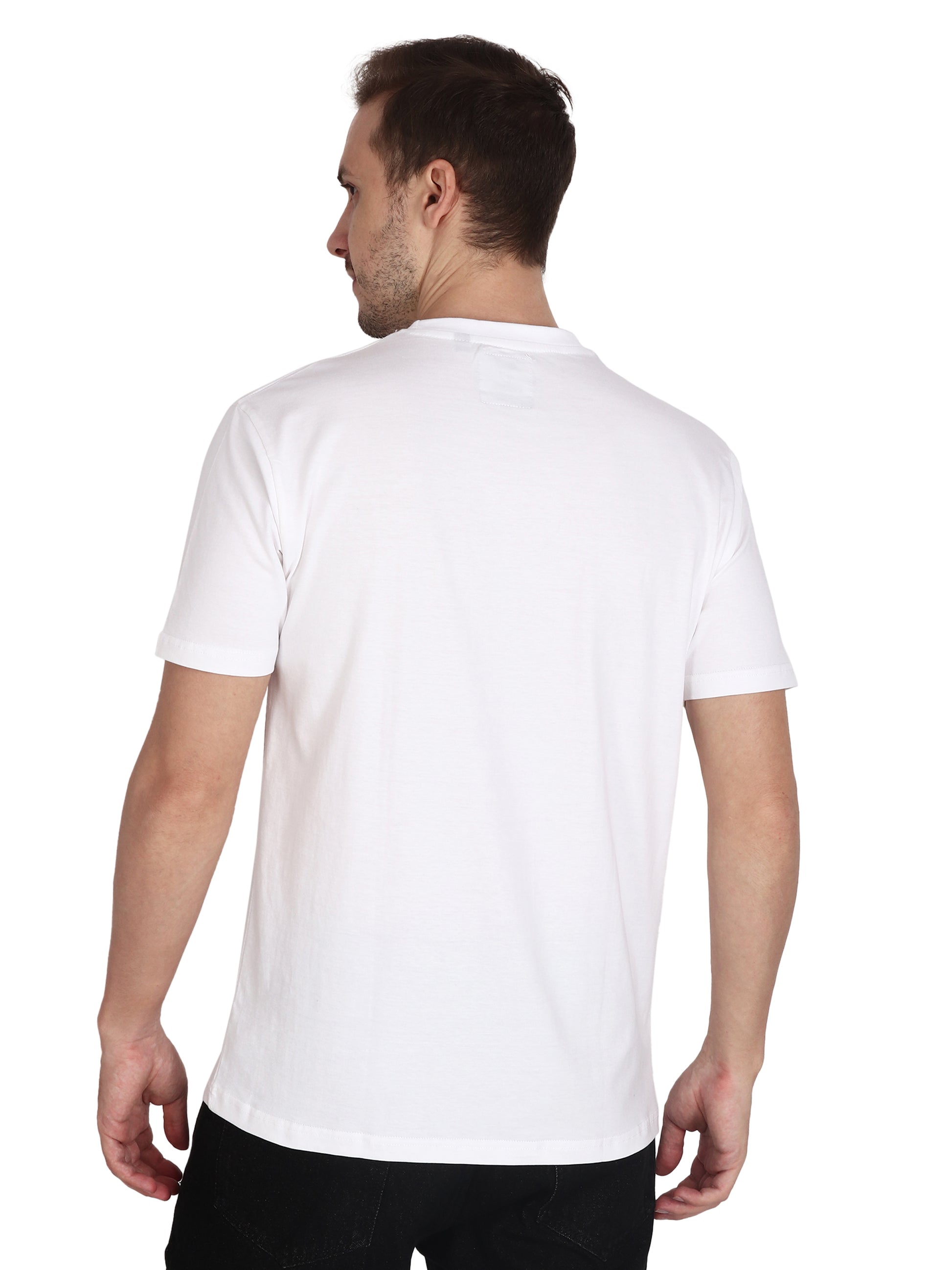 Foxie Classic Round Neck T-Shirt -White - Foxie