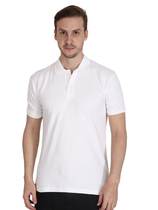 Foxie Polo T-Shirt -White - Foxie