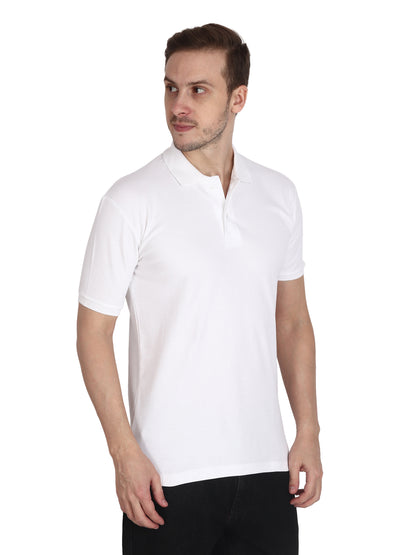 Foxie Polo T-Shirt -White - Foxie