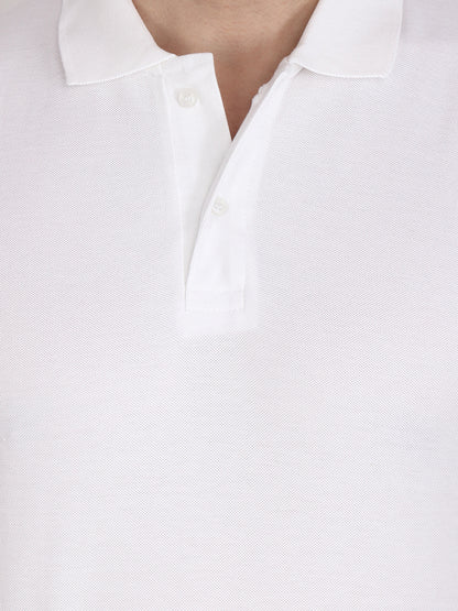 Foxie Polo T-Shirt -White - Foxie