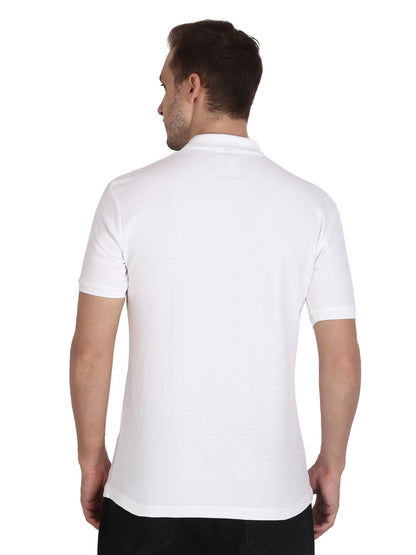 Foxie Polo T-Shirt -White - Foxie