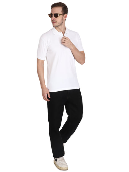 Foxie Polo T-Shirt -White - Foxie