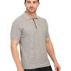 foxie zipper polo white