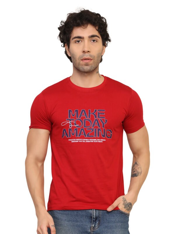 foxie mmd regular fit printed t shirt