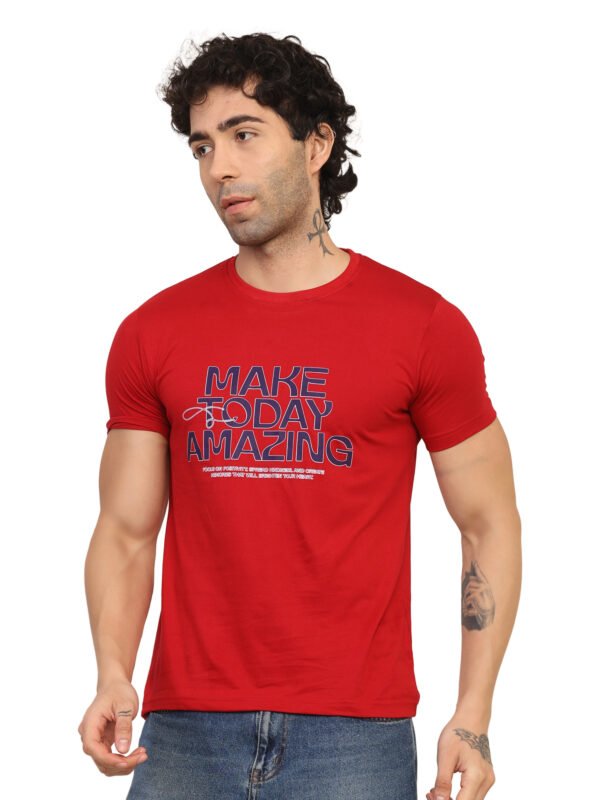 foxie mmd regular fit printed t shirt