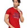 foxie mmd regular fit printed t shirt