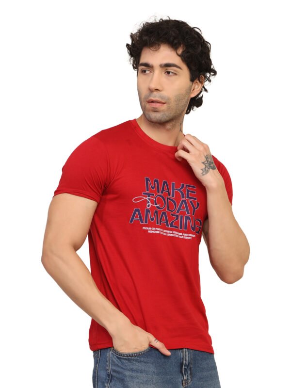 foxie mmd regular fit printed t shirt