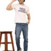 foxie mmd regular fit printed t shirt