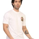 foxie mushroom oversize fit printed t shirt