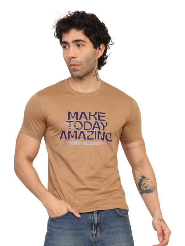 foxie mmd regular fit printed t shirt