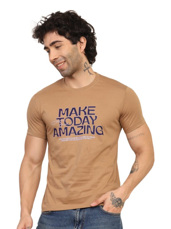 foxie mmd regular fit printed t shirt