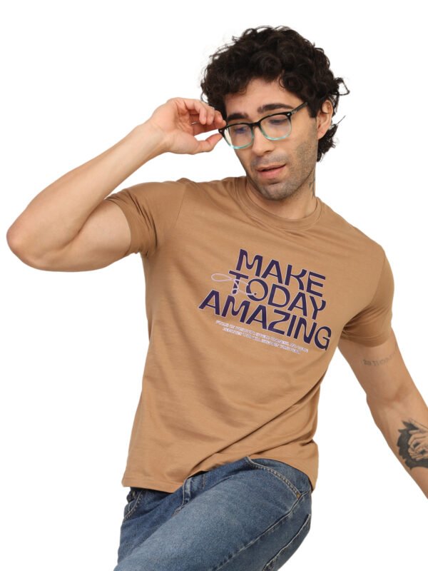 foxie mmd regular fit printed t shirt