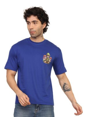 foxie mushroom oversize fit printed t shirt