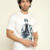 foxie gentlemen oversize fit printed t shirt