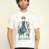 foxie gentlemen oversize fit printed t shirt