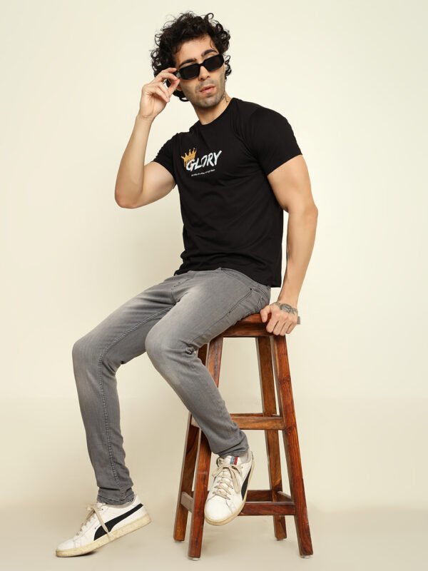 foxie glory classic fit printed t shirt