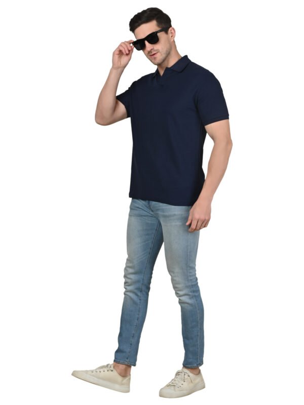foxie johnny collar polo black