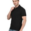 foxie johnny collar polo black