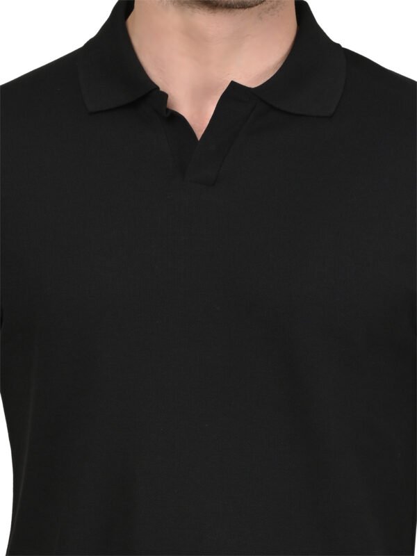 foxie johnny collar polo black