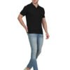 foxie johnny collar polo black