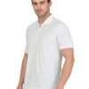 foxie zipper polo white