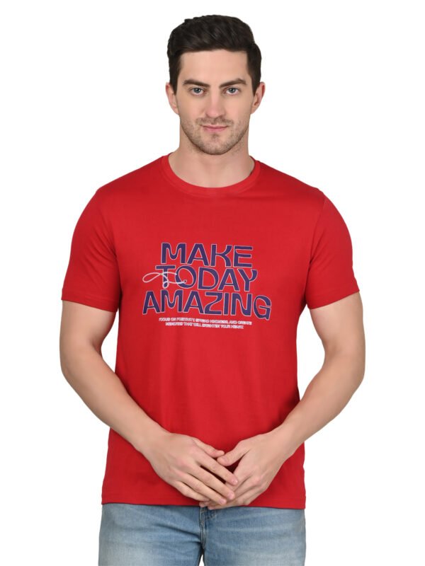 foxie mmd regular fit printed t shirt