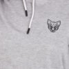 Close-up of breathable pure cotton fabric – Double bio-washed for softness