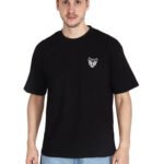 Foxie Oversize T-Shirt โ Black