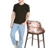 foxie classic fit t shirt – maroon