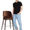 foxie classic fit t shirt – maroon