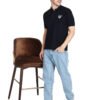 foxie classic polo black