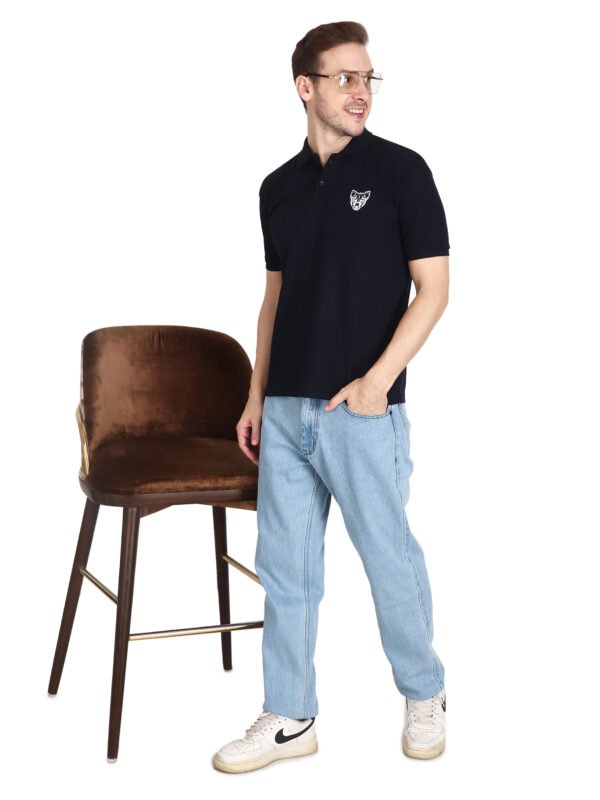 foxie classic polo black