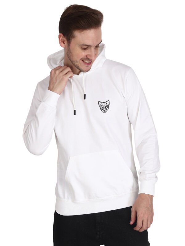 foxie sweatshirt hoodie white